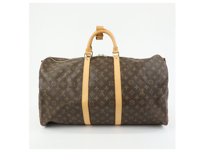 Louis Vuitton Monogram Keep All Bandouliere 55 Boston Bag M41414 - vista 2