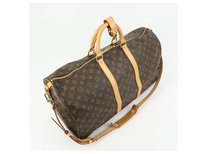 Louis Vuitton Monogram Keep All Bandouliere 55 Boston Bag M41414 - vista 4