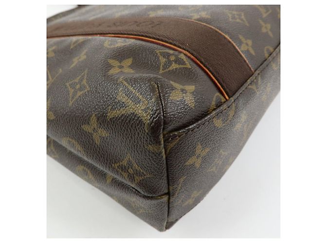 Borsa Tote Louis Vuitton Monogram Cabas Beaubourg Marrone M53013 - vista 10