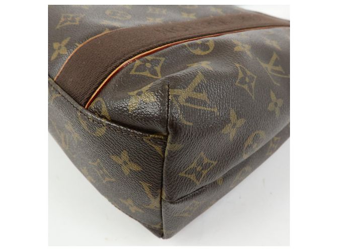 Borsa Tote Louis Vuitton Monogram Cabas Beaubourg Marrone M53013 - vista 11