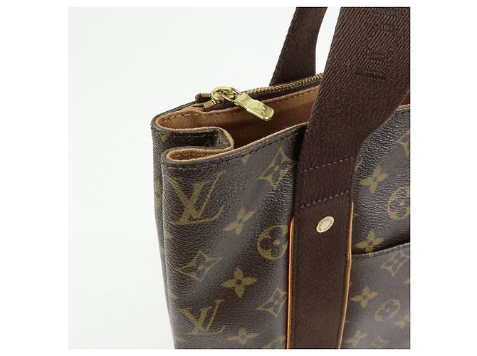 Borsa Tote Louis Vuitton Monogram Cabas Beaubourg Marrone M53013 - vista 14