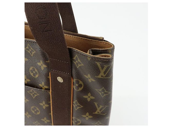 Borsa Tote Louis Vuitton Monogram Cabas Beaubourg Marrone M53013 - vista 15