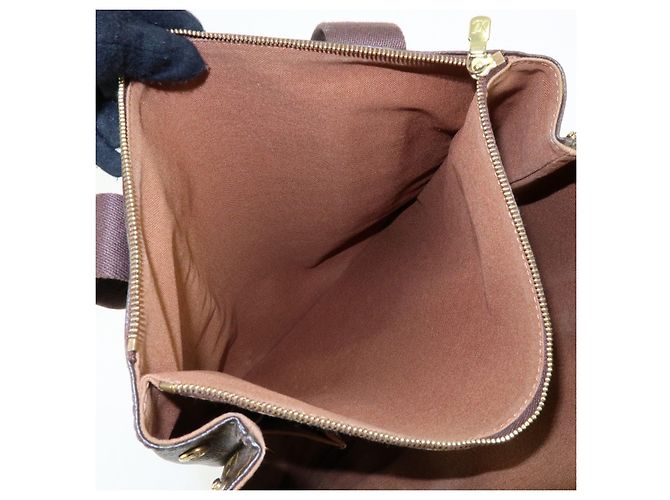 Borsa Tote Louis Vuitton Monogram Cabas Beaubourg Marrone M53013 - vista 19