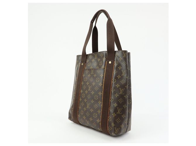 Borsa Tote Louis Vuitton Monogram Cabas Beaubourg Marrone M53013 - vista 3