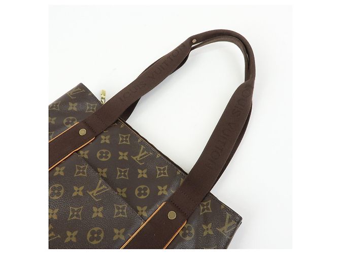 Borsa Tote Louis Vuitton Monogram Cabas Beaubourg Marrone M53013 - vista 6