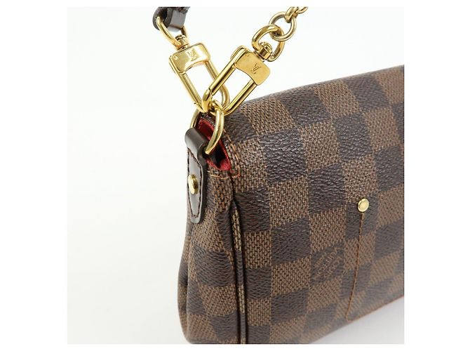Louis Vuitton Damier Favorite MM 2Way Shoulder Bag Hand Bag N41129 - vista 15