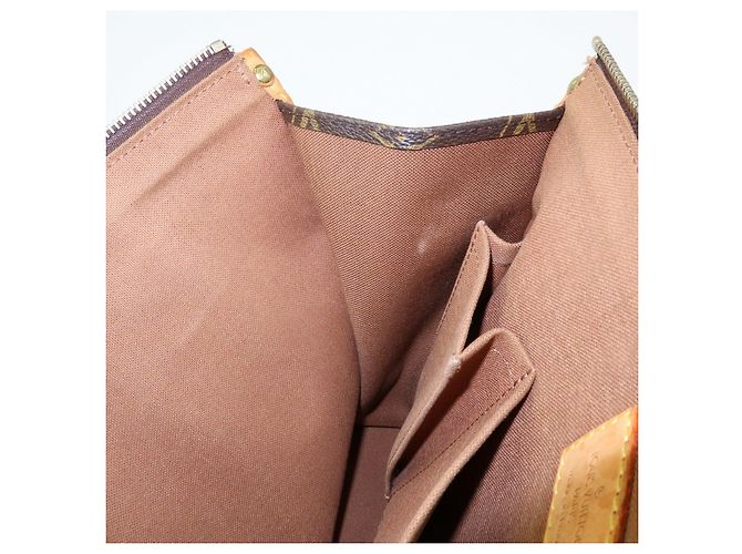 Borsa a spalla Louis Vuitton Monogram Popincourt Haut Brown M40007 - vista 22