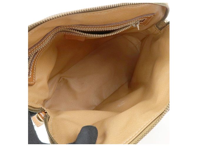 Céline Borsa 2Way CELINE Macadam PVC Leather Borsa a Mano Marrone - vista 19