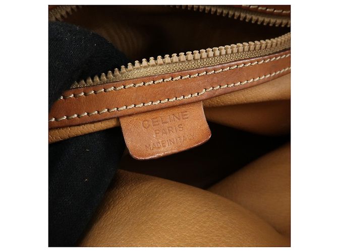 Céline Borsa 2Way CELINE Macadam PVC Leather Borsa a Mano Marrone - vista 24