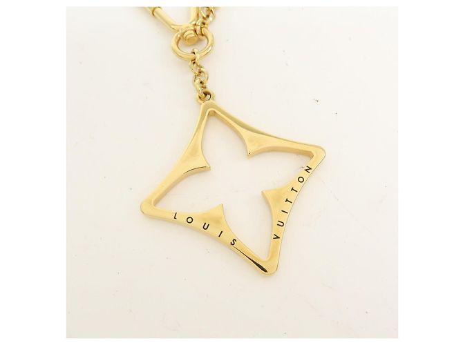 Louis Vuitton Porte Cles Puzzle Bag Charm Dark Brown Gold M65218 - vista 3