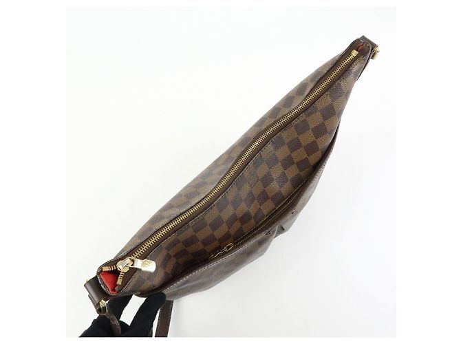 Borsa a tracolla e spalla Louis Vuitton Damier Bloomsbury GM N42250 - vista 15