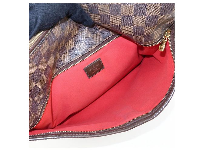 Borsa a tracolla e spalla Louis Vuitton Damier Bloomsbury GM N42250 - vista 19