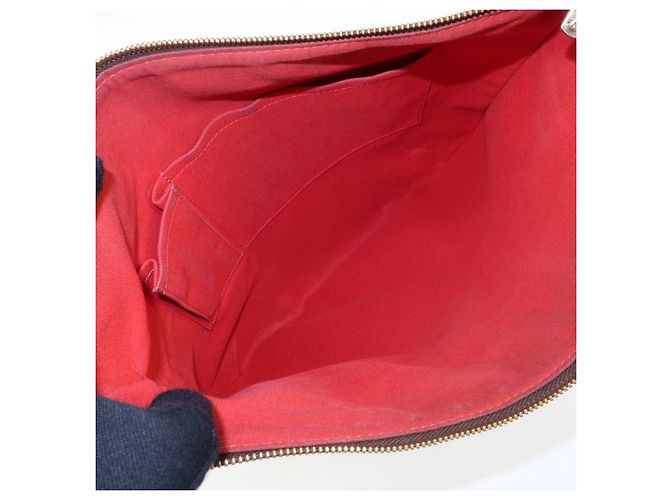 Borsa a tracolla e spalla Louis Vuitton Damier Bloomsbury GM N42250 - vista 20