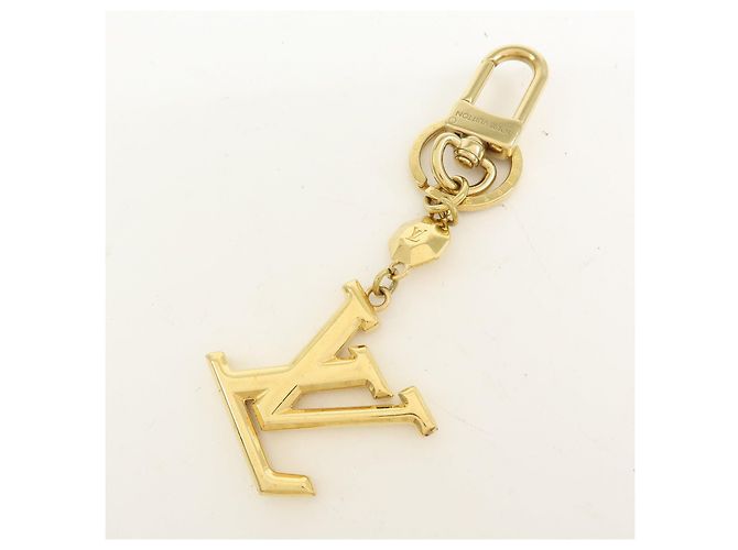 Louis Vuitton Porte Cles LV Facettes Bag Charm Key Chain Gold M65216 - vista 3