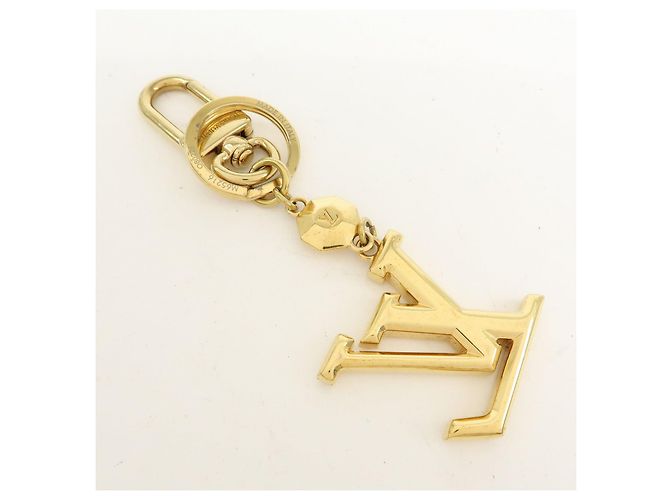 Louis Vuitton Porte Cles LV Facettes Bag Charm Key Chain Gold M65216 - vista 4