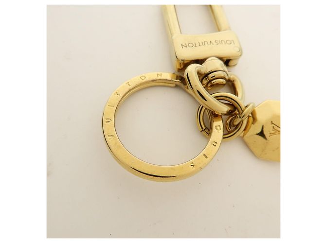 Louis Vuitton Porte Cles LV Facettes Bag Charm Key Chain Gold M65216 - vista 6