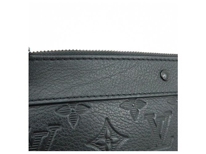 Louis Vuitton Monogram Shadow Leather Pochette To-Go Clutch Bag M81570 - vista 13
