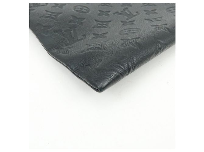 Louis Vuitton Monogram Shadow Leather Pochette To-Go Clutch Bag M81570 - vista 6