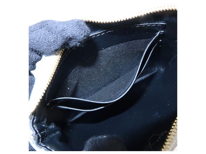 Céline CELINE Leder Münzbeutel C Charm Metallic Silber - Ansicht 17
