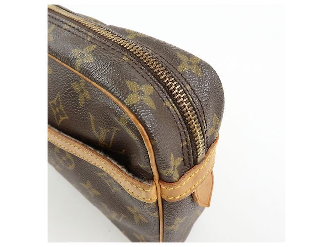 Louis Vuitton Monogram Compiegne 23 Pouch Clutch Bag Brown M51845 - vista 10