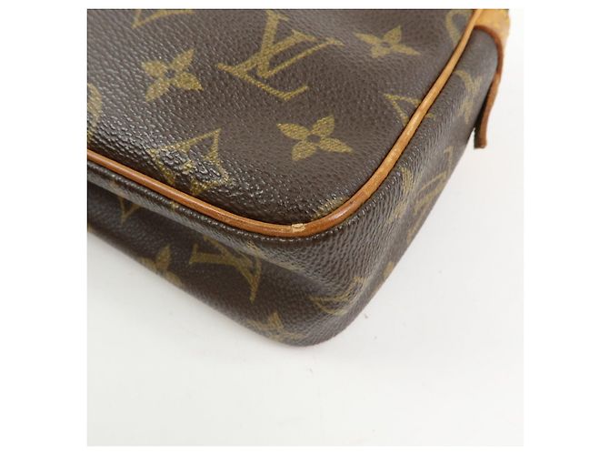 Louis Vuitton Monogram Compiegne 23 Pouch Clutch Bag Brown M51845 - vista 7