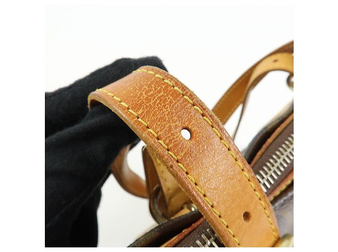 Borsa a tracolla Louis Vuitton Monogram Popincourt Haut Brown M40007 - vista 10