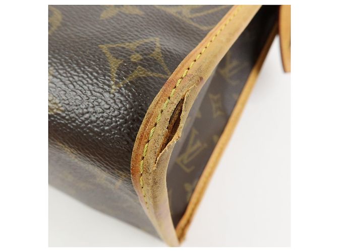Borsa a tracolla Louis Vuitton Monogram Popincourt Haut Brown M40007 - vista 16