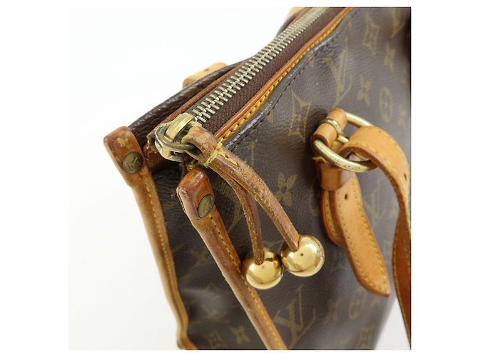 Borsa a tracolla Louis Vuitton Monogram Popincourt Haut Brown M40007 - vista 18