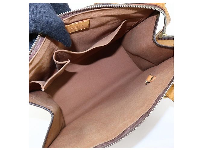 Borsa a tracolla Louis Vuitton Monogram Popincourt Haut Brown M40007 - vista 20