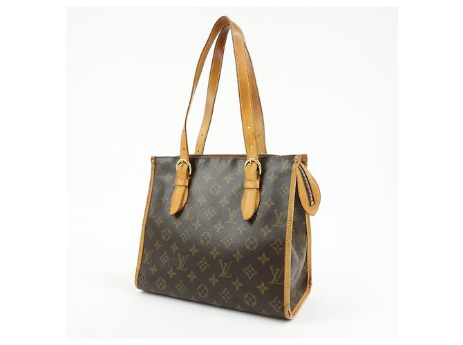 Borsa a tracolla Louis Vuitton Monogram Popincourt Haut Brown M40007 - vista 3
