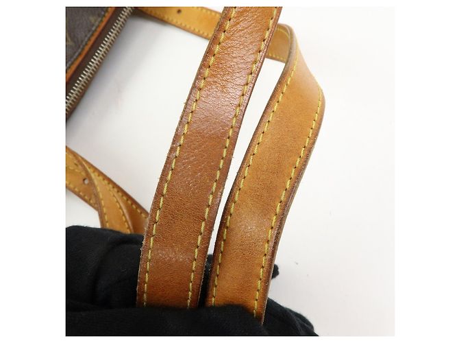 Borsa a tracolla Louis Vuitton Monogram Popincourt Haut Brown M40007 - vista 7