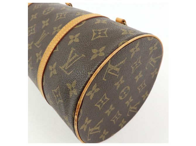Borsa a mano Louis Vuitton Monogram Papillon 30 Brown M51385 - vista 14