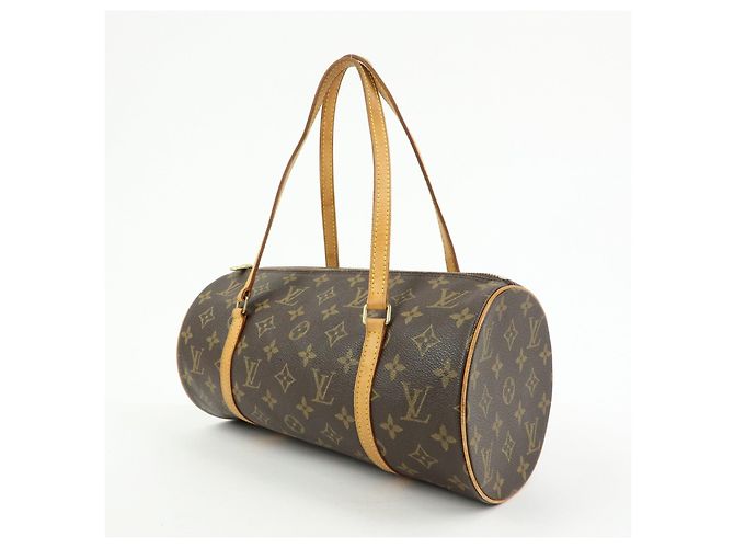Borsa a mano Louis Vuitton Monogram Papillon 30 Brown M51385 - vista 3
