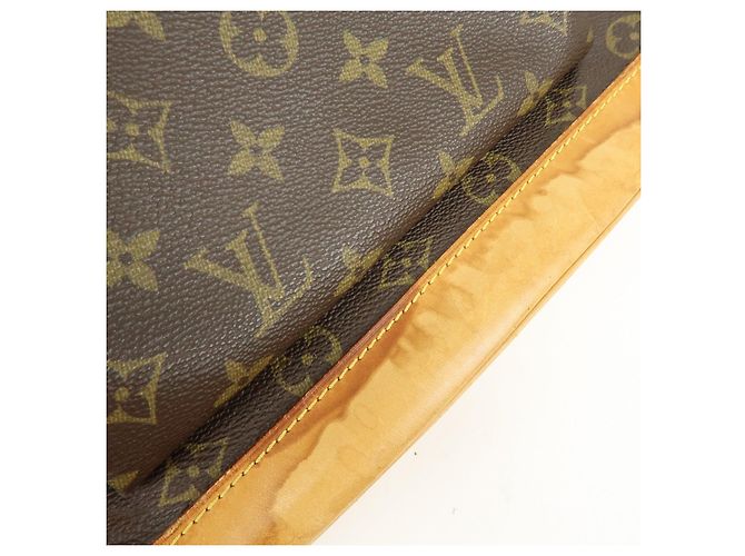 Zaino Louis Vuitton Monogram Montsouris GM Brown M51135 - vista 15