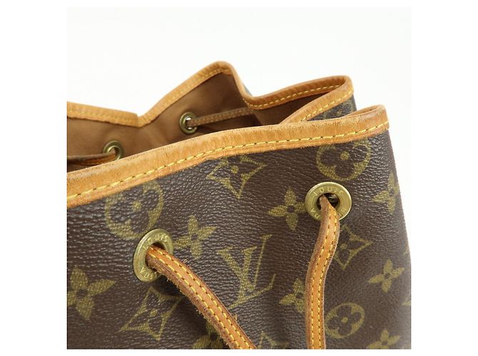 Zaino Louis Vuitton Monogram Montsouris GM Brown M51135 - vista 21