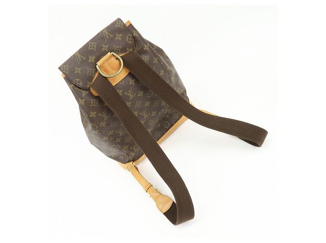 Zaino Louis Vuitton Monogram Montsouris GM Brown M51135 - vista 6