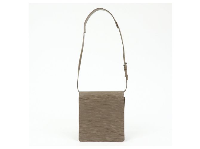 Borsa a tracolla Louis Vuitton Biarritz PM in pelle Epi Pepper M5293B - vista 2