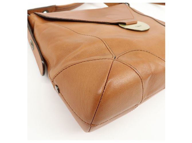 Chloé Borsa a tracolla e spalla Chloe Eloise in pelle Marrone - vista 14
