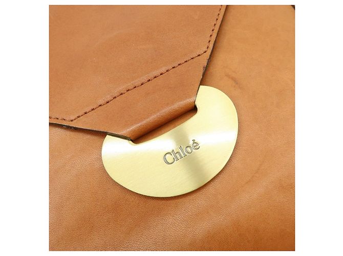 Chloé Borsa a tracolla e spalla Chloe Eloise in pelle Marrone - vista 18