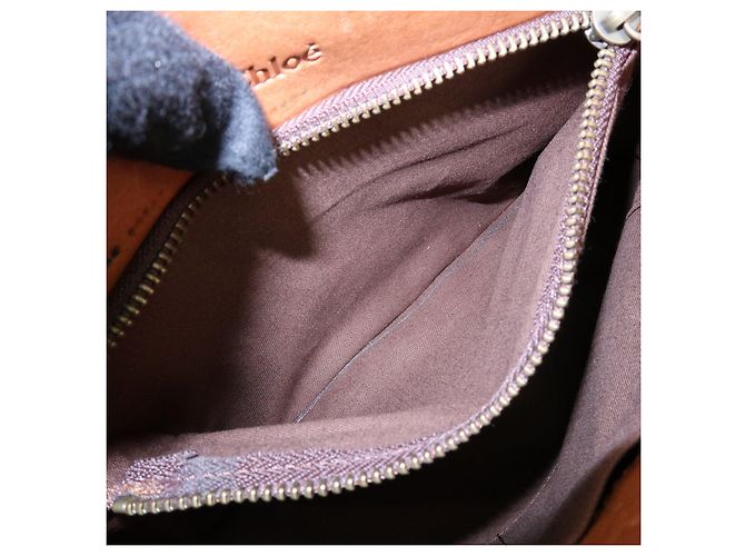 Chloé Borsa a tracolla e spalla Chloe Eloise in pelle Marrone - vista 22