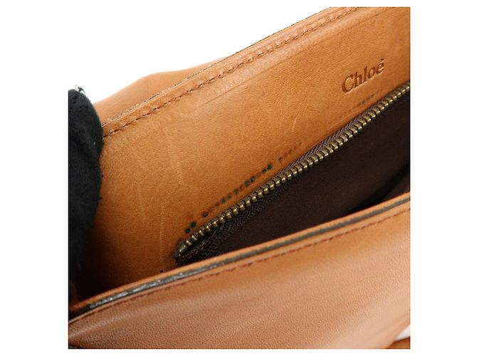 Chloé Borsa a tracolla e spalla Chloe Eloise in pelle Marrone - vista 23