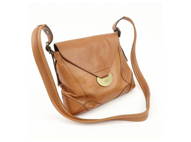 Chloé Borsa a tracolla e spalla Chloe Eloise in pelle Marrone - vista 4