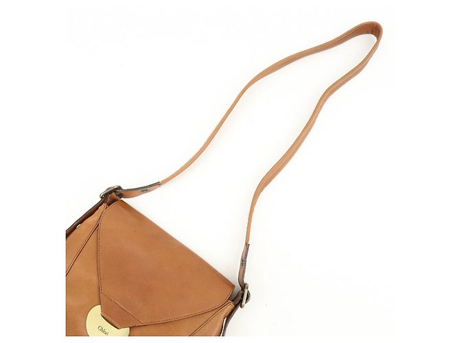 Chloé Borsa a tracolla e spalla Chloe Eloise in pelle Marrone - vista 6