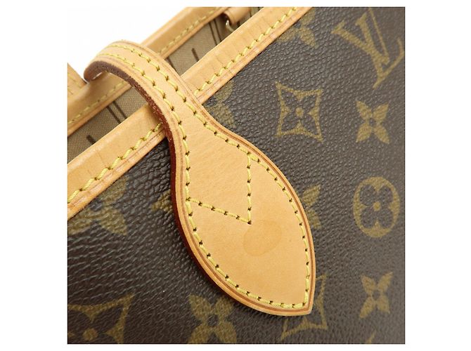 Louis Vuitton Monogram Neverfull PM Tote Bag Hand Bag Brown M40155 - vista 11