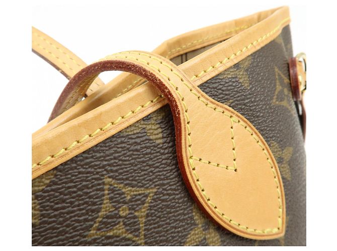 Louis Vuitton Monogram Neverfull PM Tote Bag Hand Bag Brown M40155 - vista 12