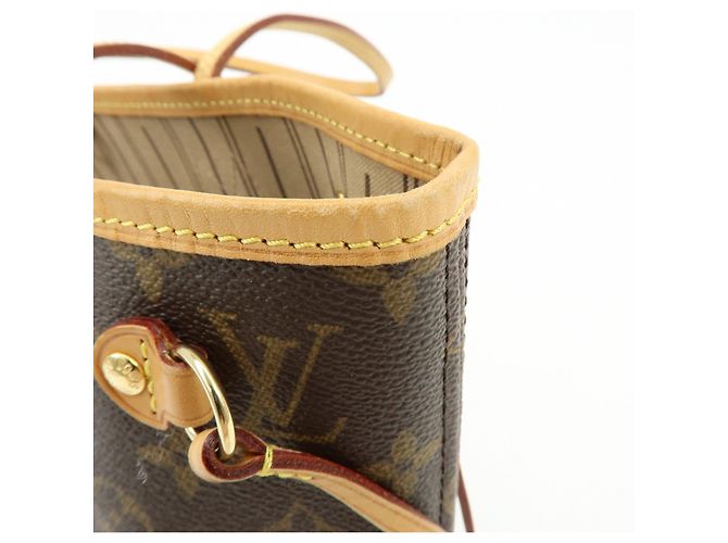 Louis Vuitton Monogram Neverfull PM Tote Bag Hand Bag Brown M40155 - vista 16