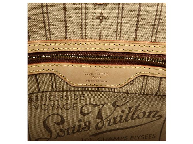 Louis Vuitton Monogram Neverfull PM Tote Bag Hand Bag Brown M40155 - vista 23