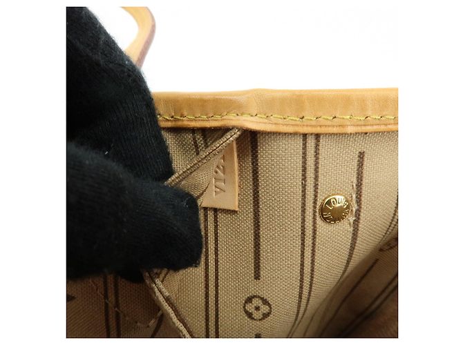 Louis Vuitton Monogram Neverfull PM Tote Bag Hand Bag Brown M40155 - vista 24