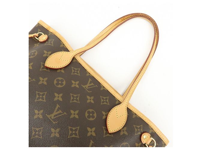 Louis Vuitton Monogram Neverfull PM Tote Bag Hand Bag Brown M40155 - vista 6