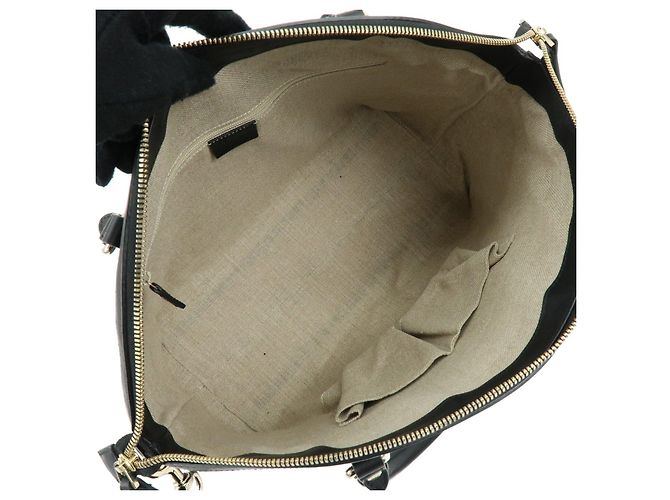 Borsa 2Way in pelle Microguccissima GUCCI Borsa a mano Nera 449657 - vista 9